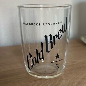 RARE Starbucks Reserve Cold Brew Glass